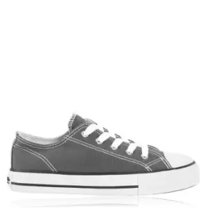 Image of SoulCal Canvas Low Childrens Canvas Shoes - Grey