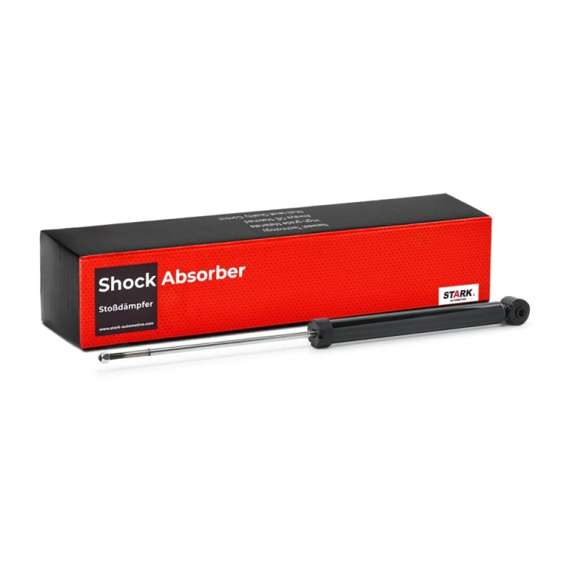 Image of STARK SKSA-0130124 Shock absorber Rear Axle, Gas Pressure, Twin-Tube, Absorber does not carry a spring, Top pin Shock Absorber (854)