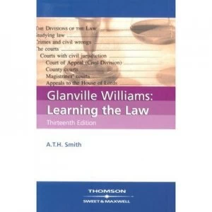 Image of Glanville Williams by Glanville Llewelyn Williams and A. T. H Smith Paperback