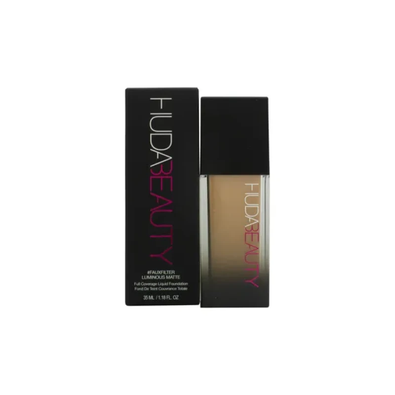 Image of Huda Beauty #FauxFilter Luminous Matte Liquid Foundation - 240N Toasted Coconut
