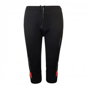 Image of Muddyfox Cycle Padded Capri Shorts Ladies - Black/Pink