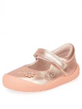 Image of Start-rite Flex Shoes - Rose Gold, Size 2 Younger