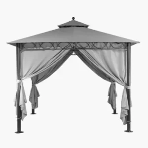 Image of Dubai Grey Gazebo Grey
