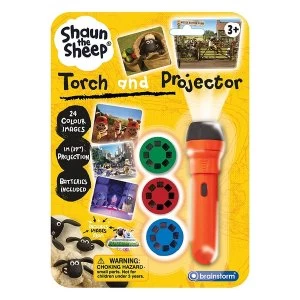 image of Brainstorm Toys - Shaun the Sheep Torch and Projector