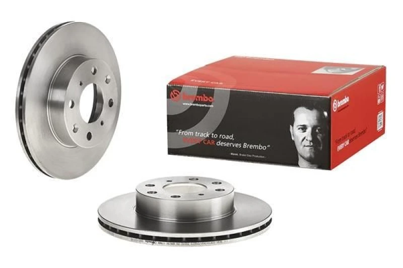 Image of BREMBO Brake disc BREMBO 09.5101.10