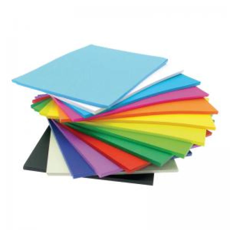 Image of A4 Vivid Paper Stack 80gsm Assorted Pack of 500