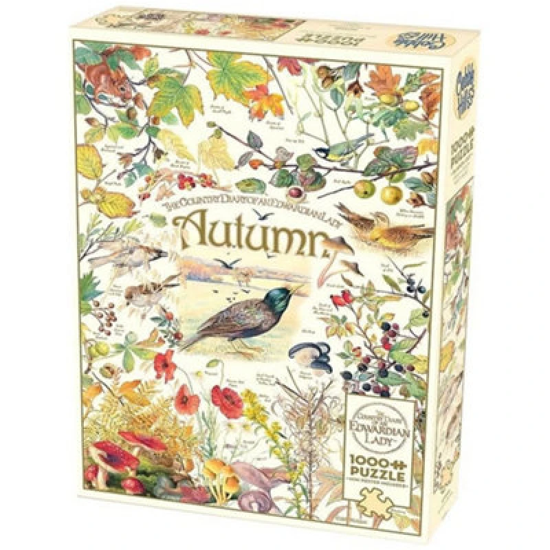 Image of Cheatwell Games Country Diary Autumn Jigsaw Puzzle 1000 Pieces Multi