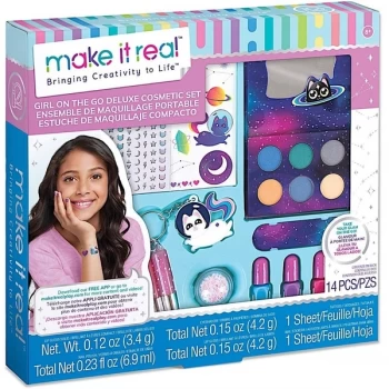 image of Make It Real - Girl on the Go Cosmetic Makeup Set