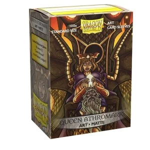 image of Dragon Shield - Queen Athromark: Portrait Classic Art Sleeves - 100 Sleeves