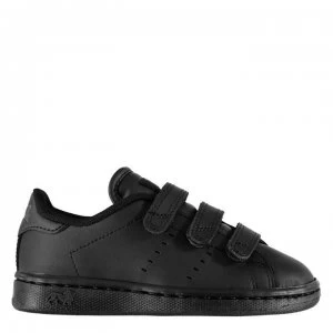 Image of Lonsdale Leyton Childrens Trainers - Black