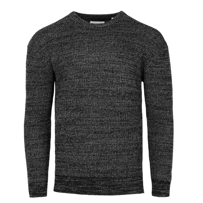 Image of Firetrap Classic Crew Neck Knitwear Men Black male S