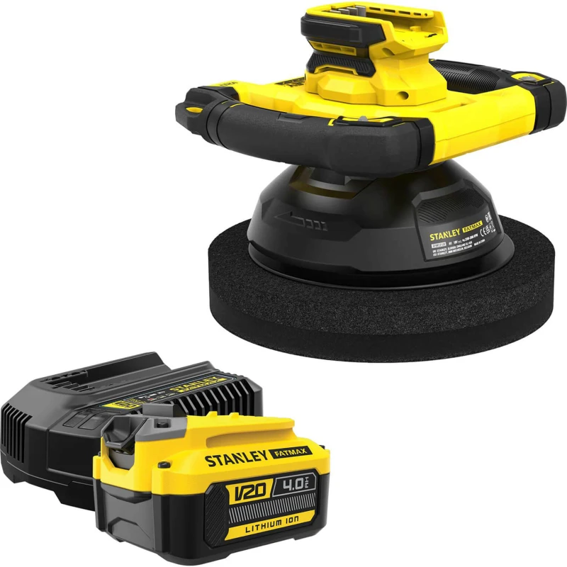 Image of Stanley Fatmax V20 SFMCE100 18v Cordless Polisher SFMCE100B Batteries: 1 x 4ah Li-ion
