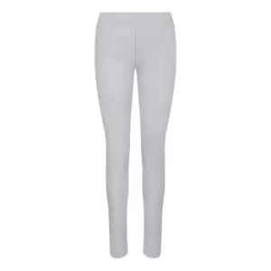 Image of AWDis Just Cool Womens Girlie Workout Leggings (M) (Silver)