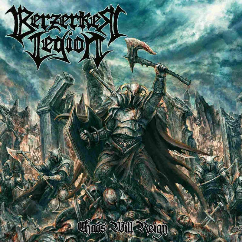Image of Berzerker Legion Chaos will reign CD multicolor Onesize Unisex