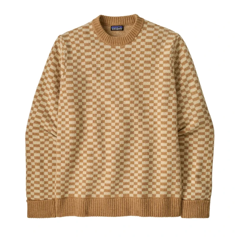 Image of Recycled Mixed Wool Sweater Patagonia Jaune Male 2XL