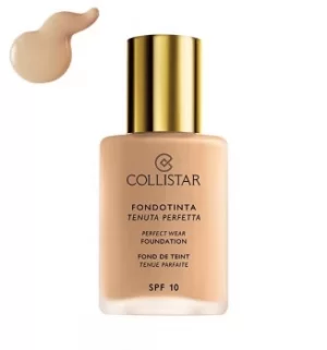 Image of Collistar Fondotinta Tenuta Perfetta Spf10 07 Caramel 30ml