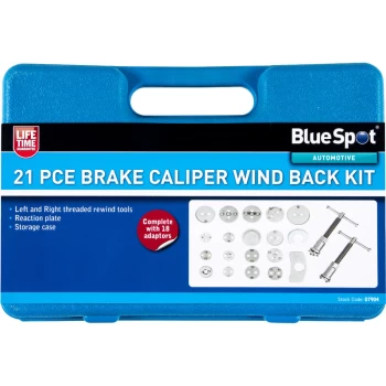 image of 07904 21 Piece Wind Back Brake Caliper Kit - Bluespot