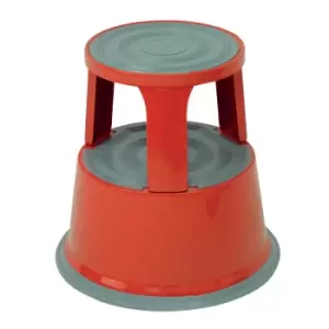 Image of Black Steel Kick Steps / Push along steps 430 high