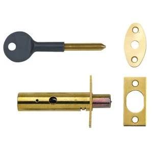 Image of Yale Locks PM444 Door Security Bolt Brass Finish Visi of 1