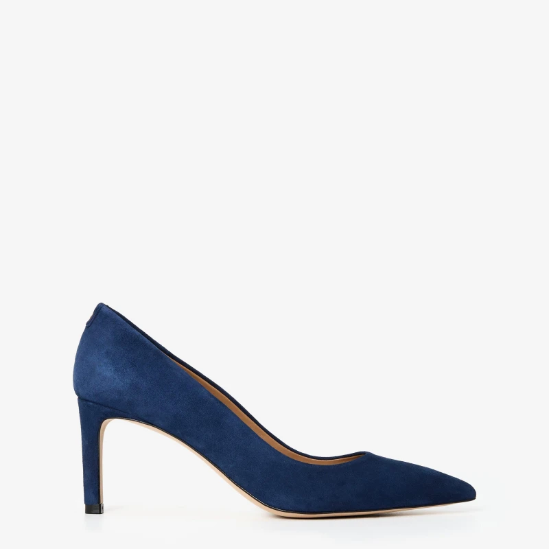 Image of Boss Womens Derby Shoes Dark Blue female 7 (40)