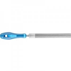 Image of PFERD 11213157 Half-round workshop file 150 mm cut 2 incl. file handle 150 mm