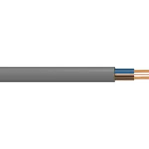 Image of Pitacs Twin & Earth Cable (6242Y) 1.0mm2 Coil (10m) in Grey