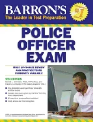 Image of barrons police officer exam 9th edition
