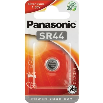 Image of SR44B Silver Oxide Battery (Pack-1) - Panasonic