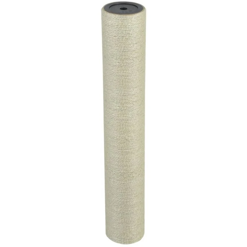 Image of vidaXL Cat Scratching Post 8x50cm 10mm Beige Kitten Scratch Pole Stand Tree