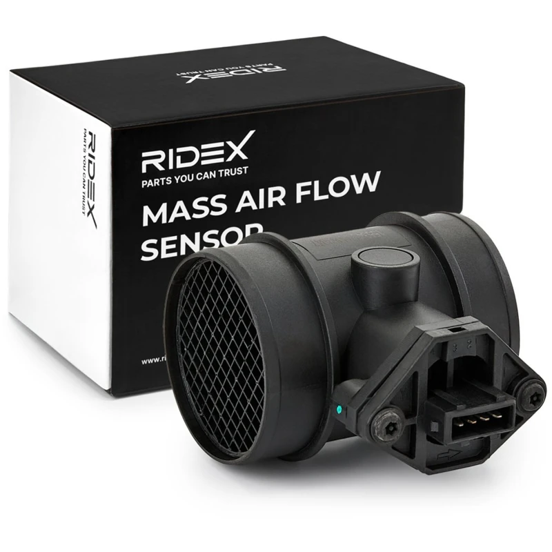 Image of RIDEX 3926A0119 Mass air flow sensor with housing Air Mass Sensor (3926)