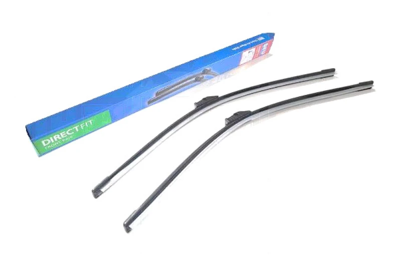 Image of QUINTON HAZELL QDW132 Wiper blade Direct Fit (Pair) 600mm, Flat wiper blade Wiper Blade (298)