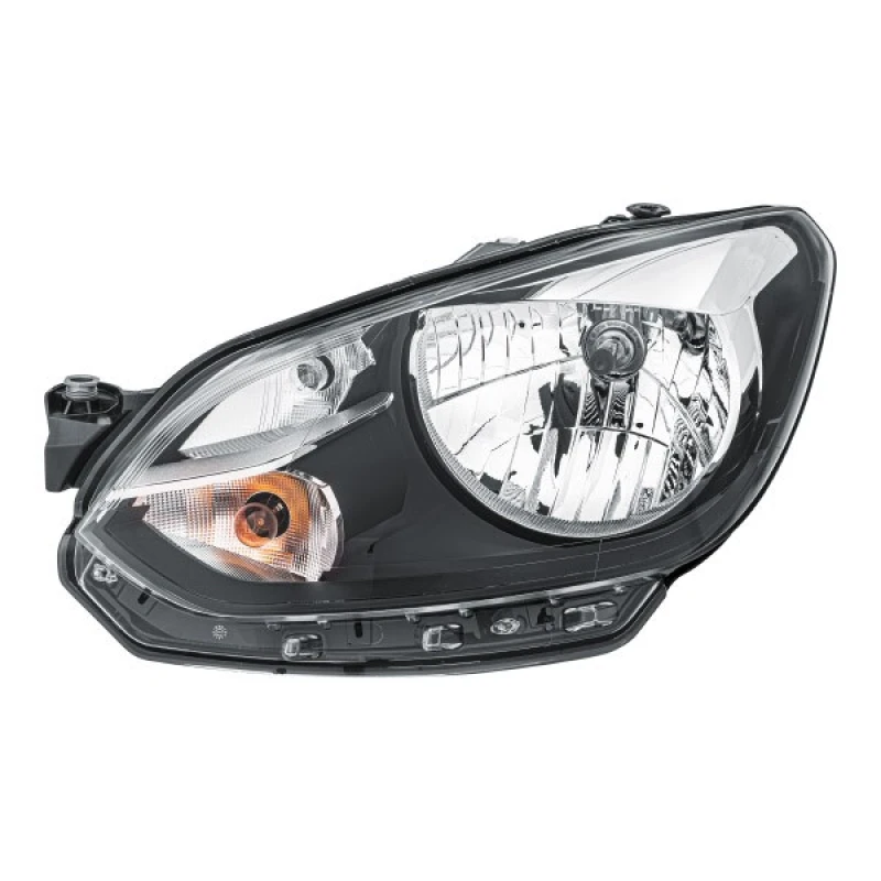 Image of HELLA 1EJ 010 670-011 Headlights PY21W, Left, without bulbs, Halogen Headlight (259)