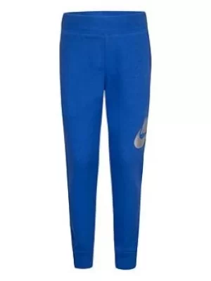 Image of Nike Metallic Hbr Fleece Pant, Blue, Size 3-4 Years, Women