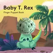 Image of baby t rex finger puppet book