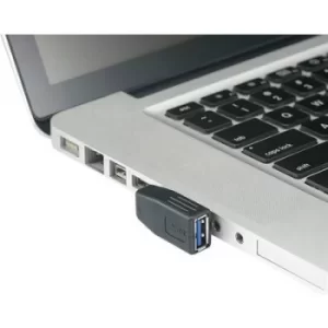 Image of USB 3.0 adapter plug A to socket A, angled to the right