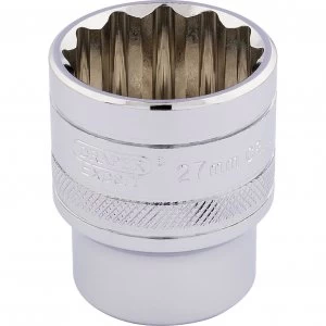Image of Draper 1/2" Drive Hi Torq Bi Hexagon Socket Metric 1/2" 27mm