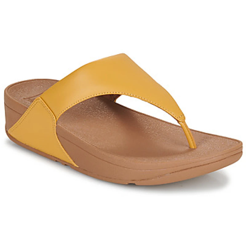 Image of FitFlop Womens Thong Sandals FitFlop Lulu Jaune Female 37