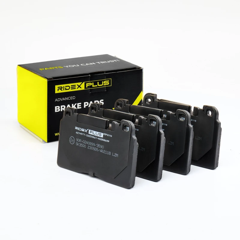 Image of RIDEX PLUS Brake pad set RIDEX PLUS 402B0869P