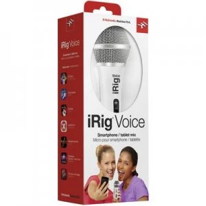 Image of IK Multimedia iRig Voice Handheld Microphone (vocals) Transfer type:Corded