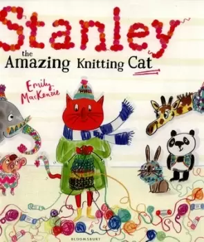Image of Stanley the amazing knitting cat by Emily MacKenzie