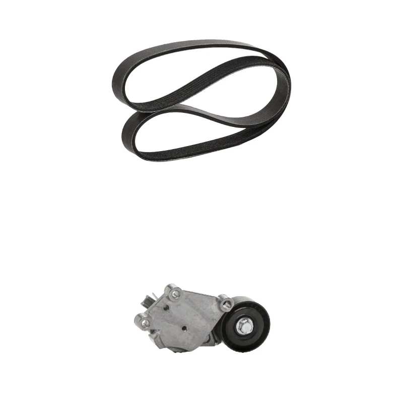 Image of goCORE GCE420001 V-ribbed belt set Check alternator freewheel clutch & replace if necessary V-Ribbed Belt Set (542)