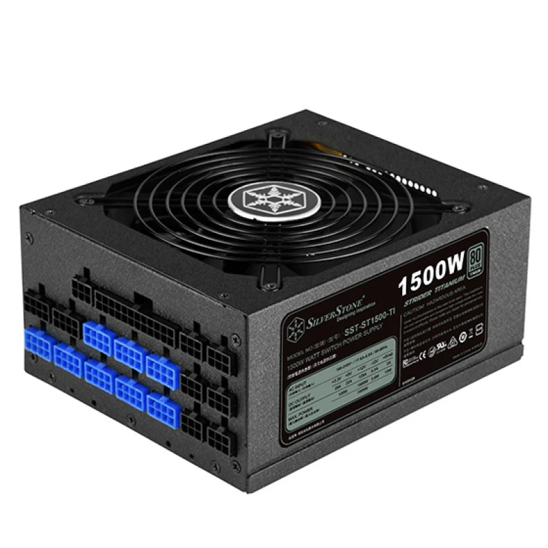 Image of Silverstone ST1500-TI power supply unit 1500 W 20+4 pin ATX ATX Black