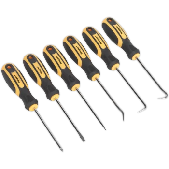 Image of Siegen 6 Piece Mini Pick and Screwdriver Set