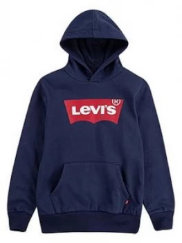 Levis Boys Classic Batwing Hoodie - Navy