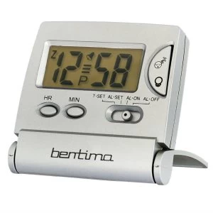 image of Acctim Mini LCD Flip Alarm Clock