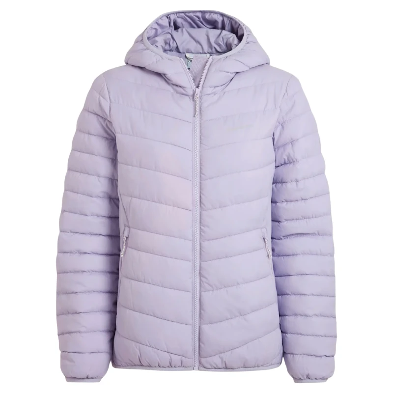 Image of Craghoppers Womens Compresslite IX Hooded Water Repellent Insulating Jacket in Purple Size: 8 Purple Female 8