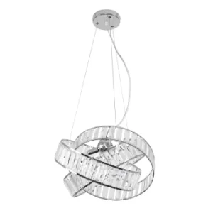 Image of Hudson 3 Way Acrylic Pendant Ceiling Light
