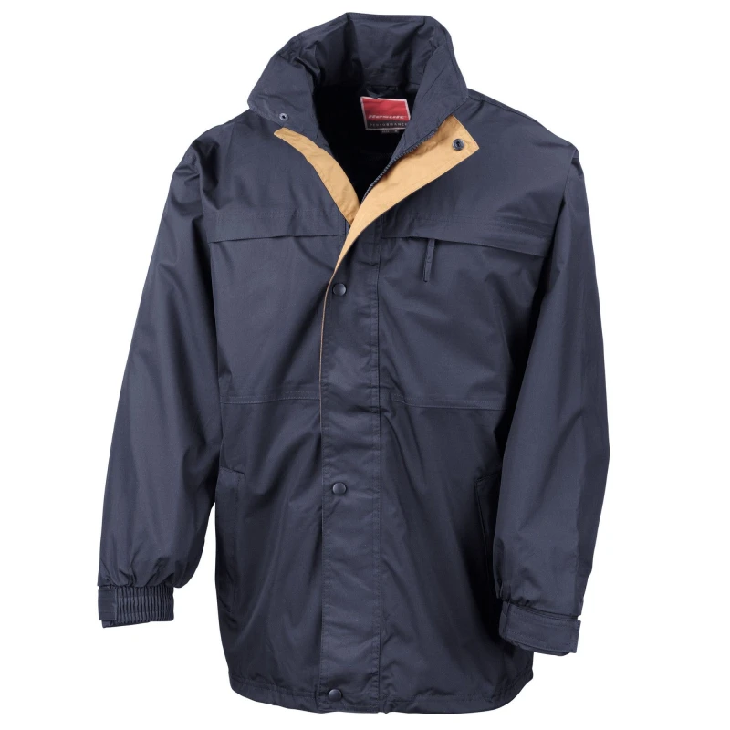 Image of Result Result Men Midweight Multi-Functional Jacket in Mid Navy Size: X-Small Mid Navy XS Male 5063527364319