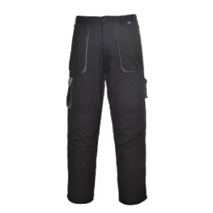 Image of Portwest TX11 Texo Contrast Trouser Black 2XL 31"