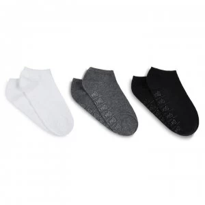 image of USA Pro 3 Pack Anti Slip Socks Ladies - Multi